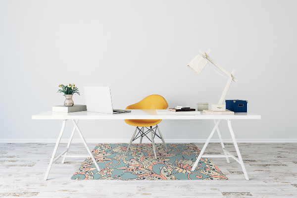 Tapis pour chaise de bureau Fleurs de conte de conte