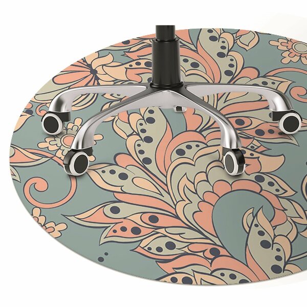Tapis pour chaise de bureau Fleurs de conte de conte