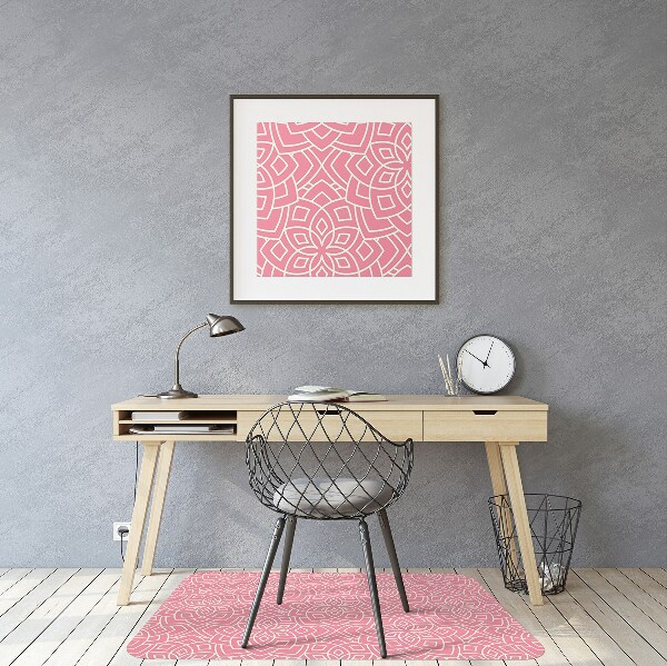 Tapis bureau Motif floral