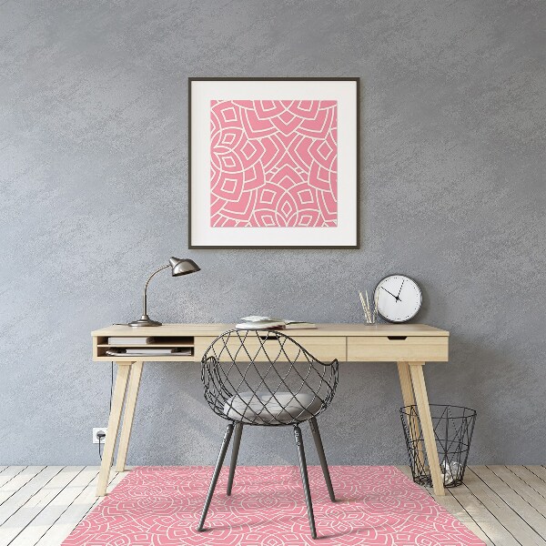 Tapis bureau Motif floral