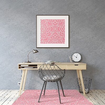 Tapis bureau Motif floral