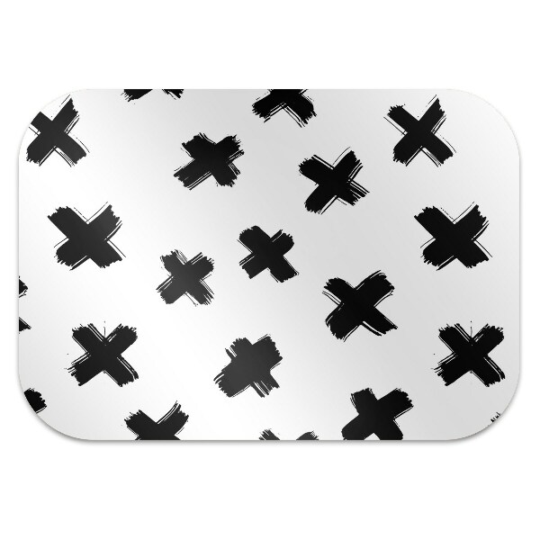 Tapis de protection de sol X coups de pinceau