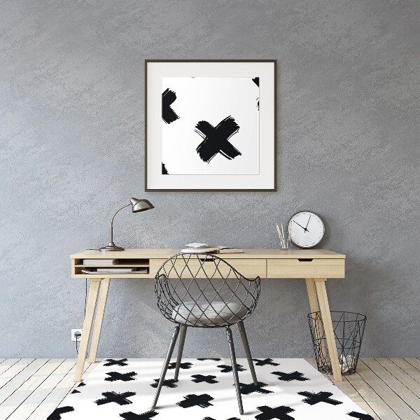 Tapis de protection de sol X coups de pinceau