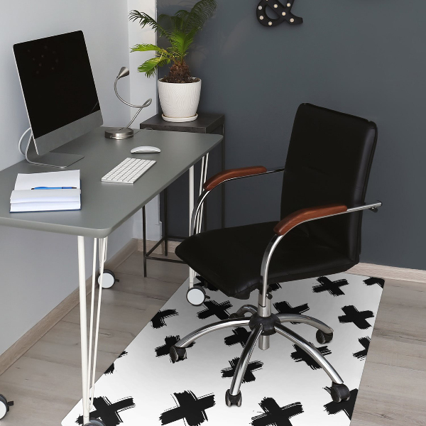 Tapis de protection de sol X coups de pinceau