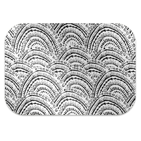 Tapis fauteuil bureau do biura Motif abstrait