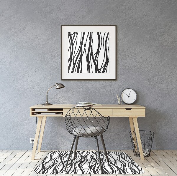 Tapis bureau Lignes ondulées