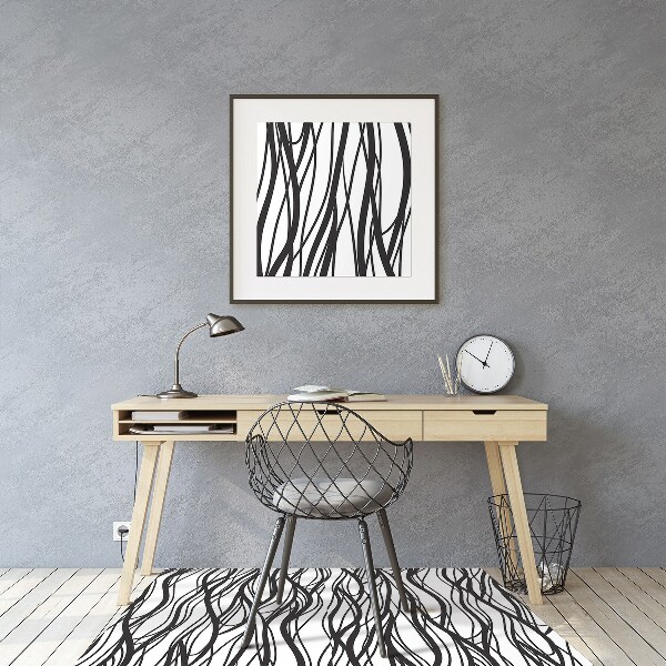 Tapis bureau Lignes ondulées