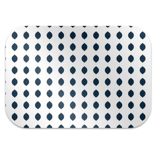 Tapis de chaise de bureau Citron