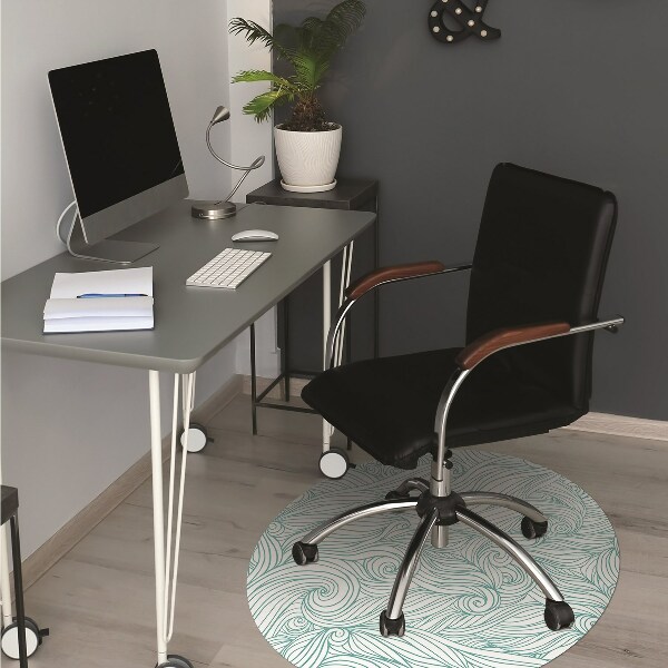 Tapis de chaise Vagues vintage