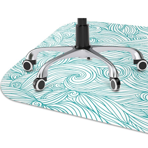Tapis de chaise Vagues vintage