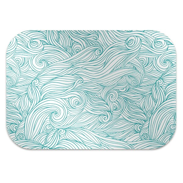 Tapis de chaise Vagues vintage