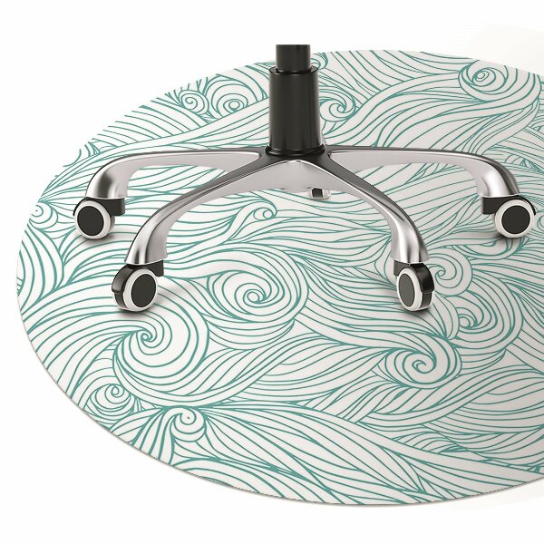 Tapis de chaise Vagues vintage