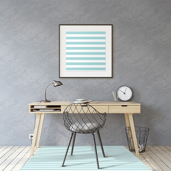 Tapis fauteuil bureau Lignes minimalistes