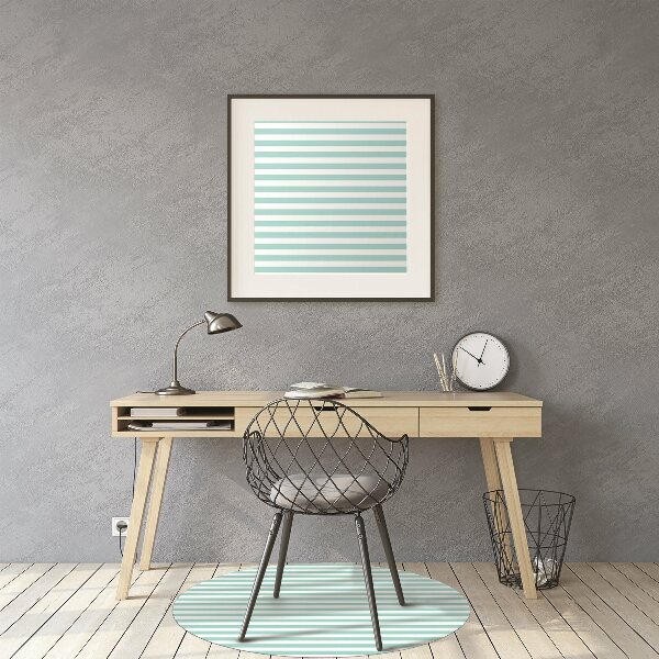 Tapis fauteuil bureau Lignes minimalistes