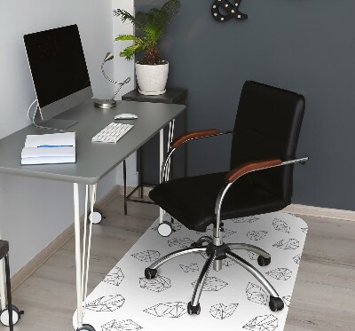 Tapis pour chaise de bureau Solides spatiaux