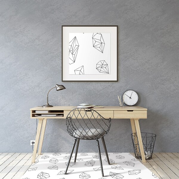 Tapis pour chaise de bureau Solides spatiaux