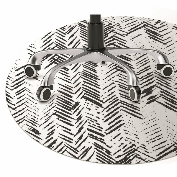 Tapis protège sol Tirets dans Herringbone