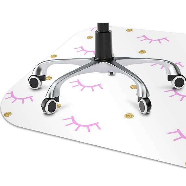 Tapis protège sol Points et paupières