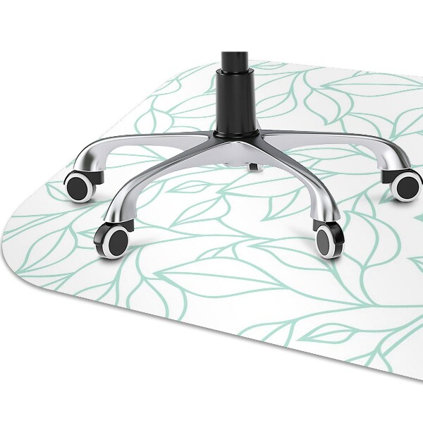 Tapis de chaise de bureau Dessiné