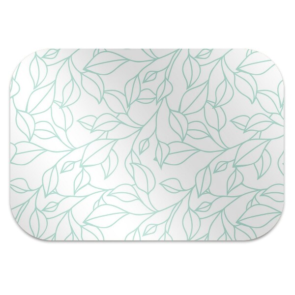 Tapis de chaise de bureau Dessiné