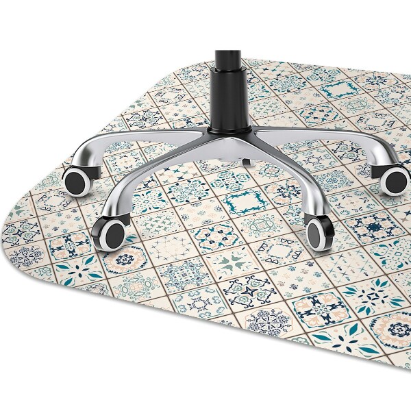 Tapis de chaise Composition des tuiles