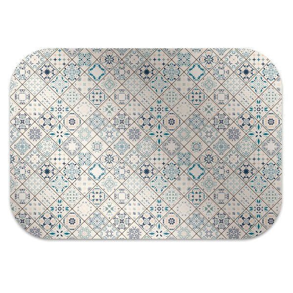 Tapis de chaise Composition des tuiles