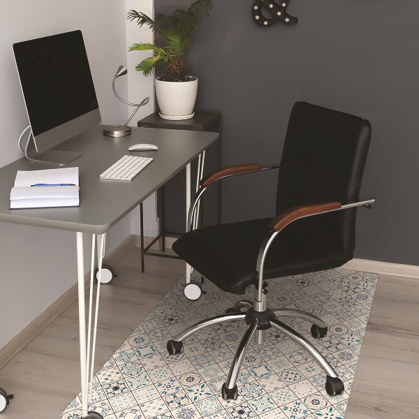 Tapis de chaise Composition des tuiles