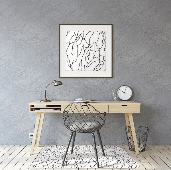 Tapis pour chaise de bureau Esquisser