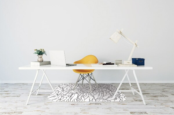 Tapis pour chaise de bureau Esquisser
