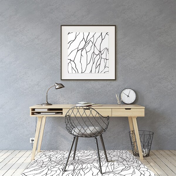 Tapis pour chaise de bureau Esquisser