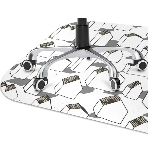 Tapis de chaise de bureau Maisons modernes