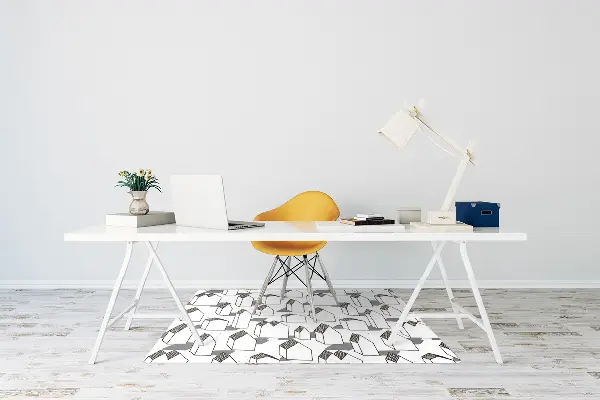 Tapis de chaise de bureau Maisons modernes