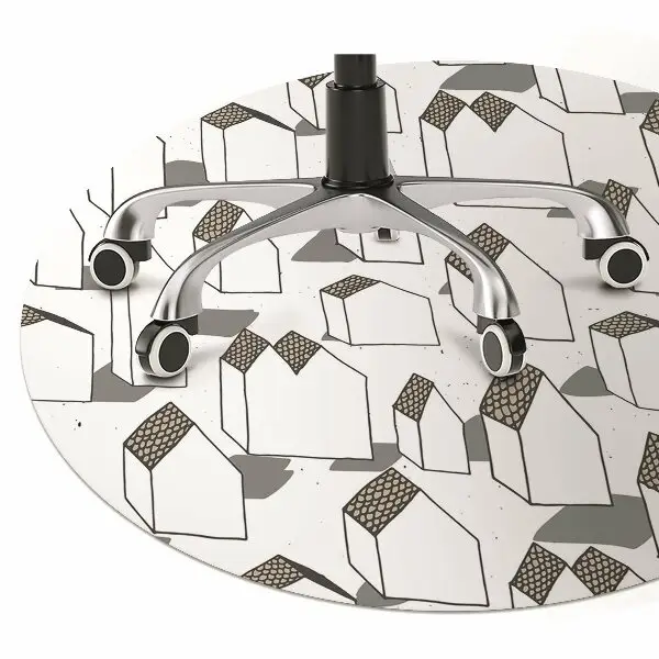 Tapis de chaise de bureau Maisons modernes