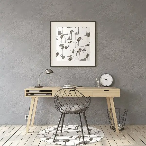 Tapis de chaise de bureau Maisons modernes