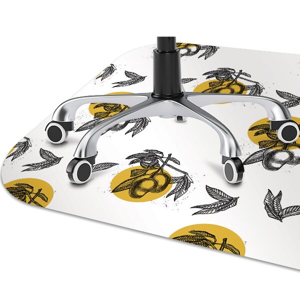 Tapis de chaise de bureau Mangue
