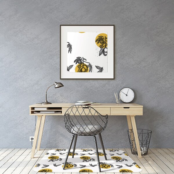 Tapis de chaise de bureau Mangue