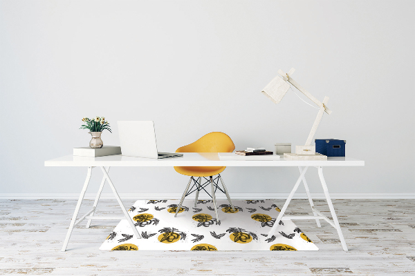 Tapis de chaise de bureau Mangue