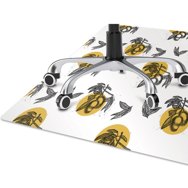 Tapis de chaise de bureau Mangue