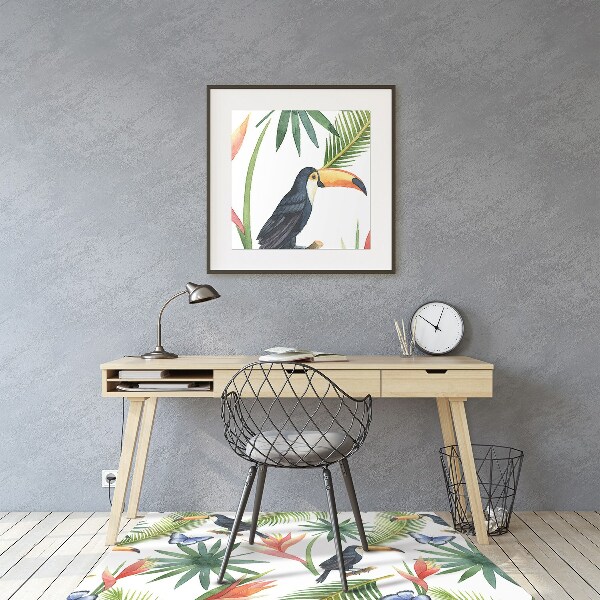 Tapis protège sol Toucans