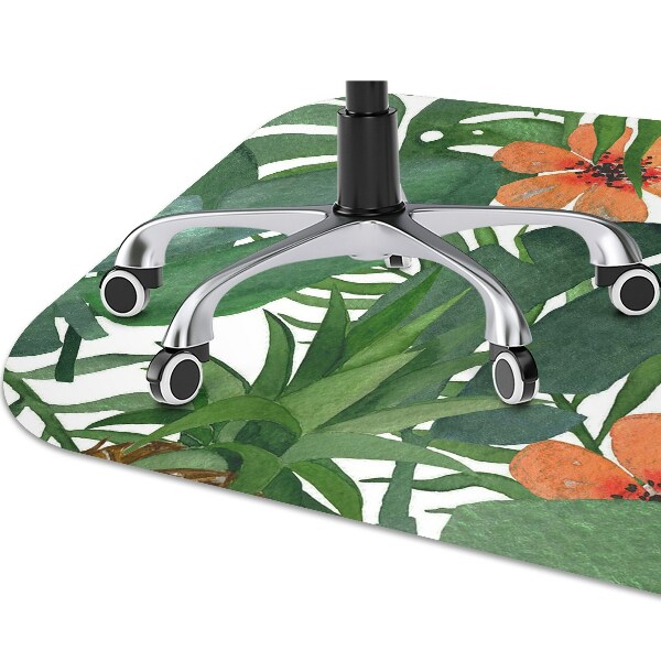 Tapis fauteuil bureau do biura Ananas tropical