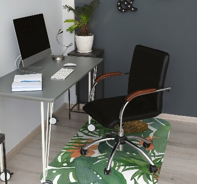 Tapis fauteuil bureau do biura Ananas tropical