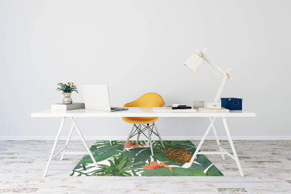 Tapis fauteuil bureau do biura Ananas tropical