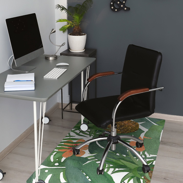 Tapis fauteuil bureau do biura Ananas tropical