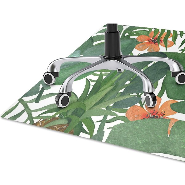 Tapis fauteuil bureau do biura Ananas tropical