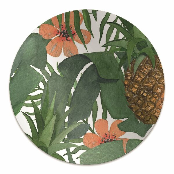 Tapis fauteuil bureau do biura Ananas tropical