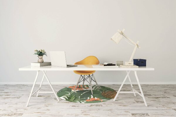 Tapis fauteuil bureau do biura Ananas tropical