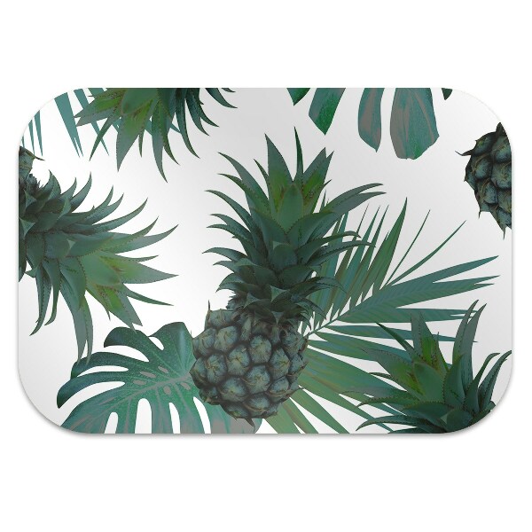 Tapis de chaise de bureau Ananas verts