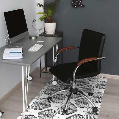 Tapis de chaise de bureau Monstre