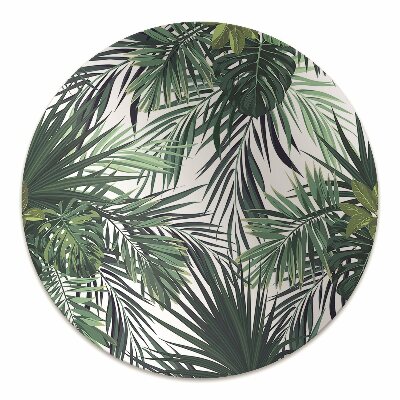 Tapis fauteuil bureau do biura Feuilles tropicales