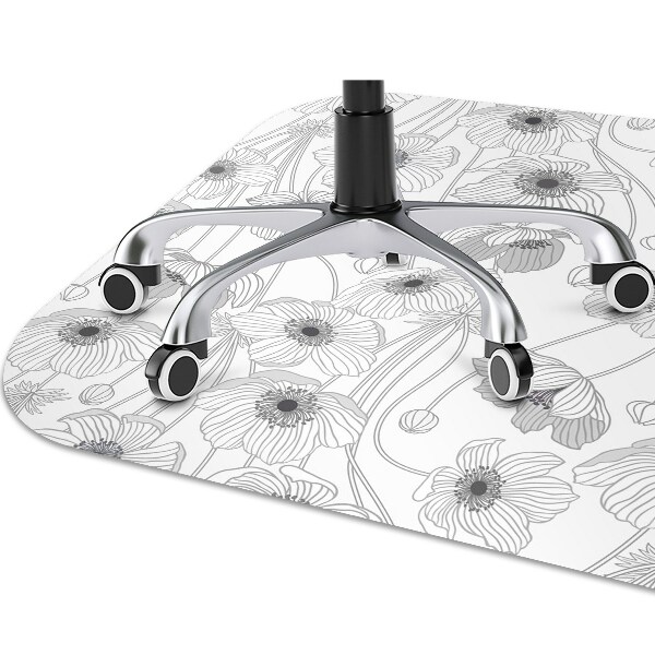 Tapis de chaise de bureau Maki